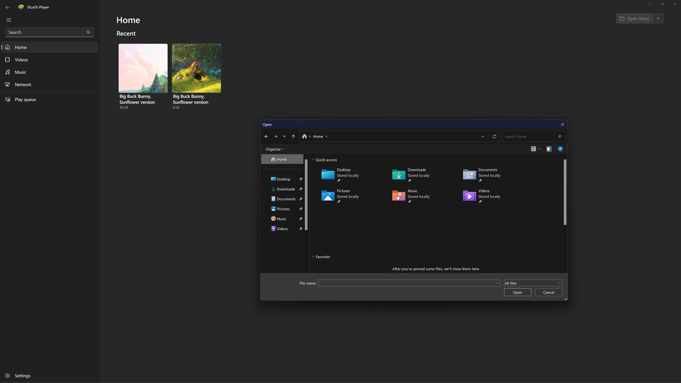 #2. BlueSt Player (Windows) بواسطة: TONIC SOFT