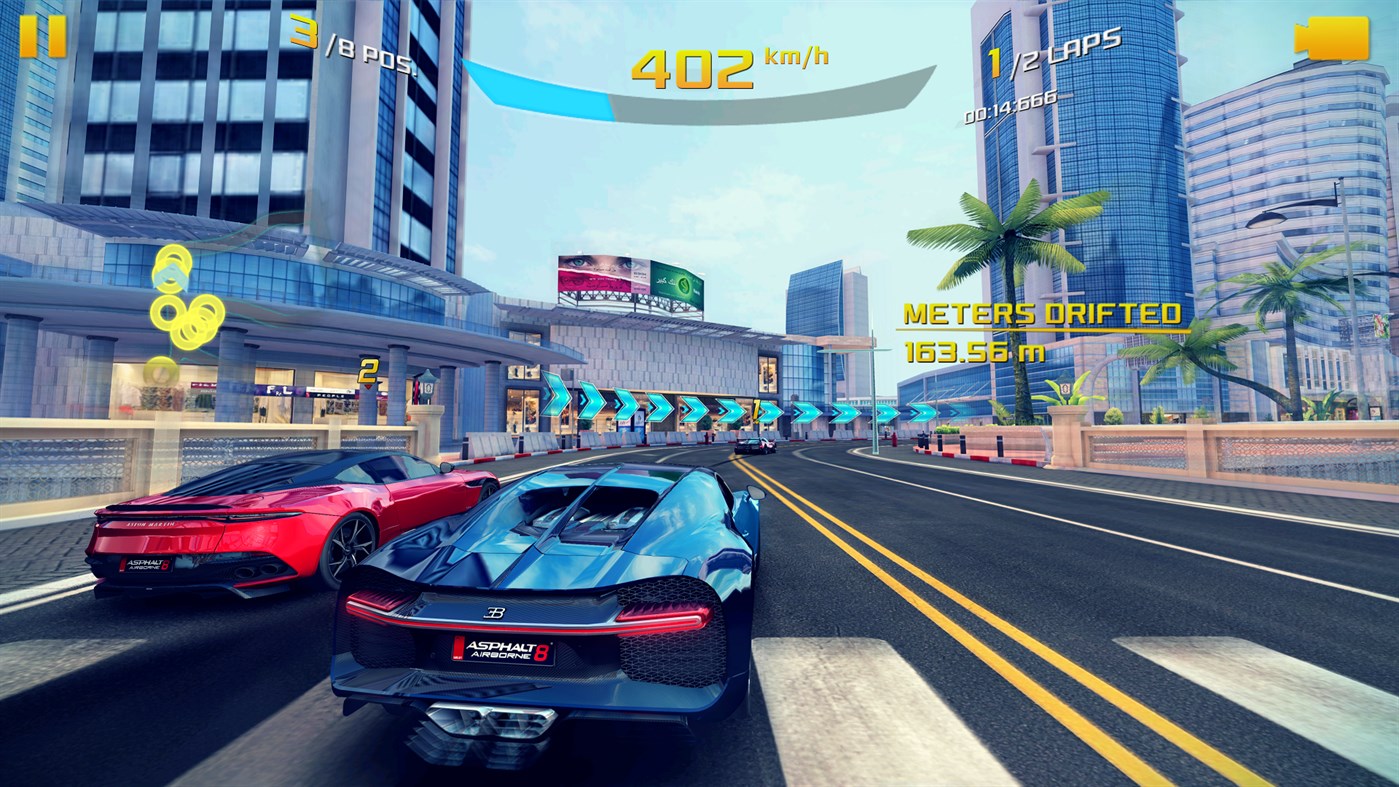#4. Asphalt 8: Airborne (Windows) بواسطة: GAMELOFT SA