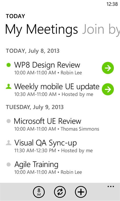 Cisco WebEx Meetings Screenshots 2