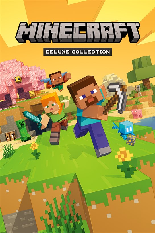 Box shot of Minecraft: Deluxe Collection