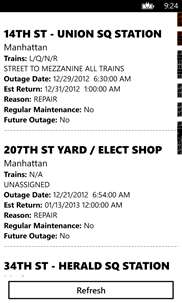 MTA Information screenshot 4