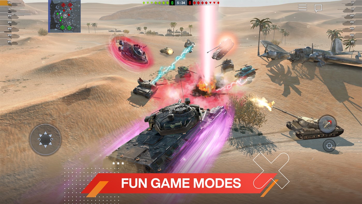 #1. World of Tanks Blitz (Windows) Ved: Wargaming Group Limited