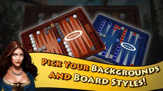 Hardwood Backgammon screenshot 2