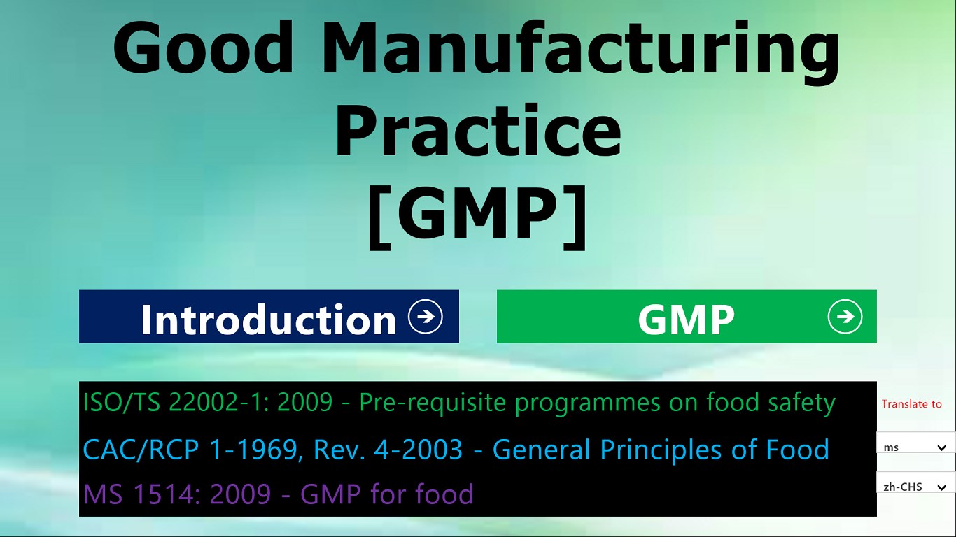 Good Manufacturing Practice GMP For Windows 10
