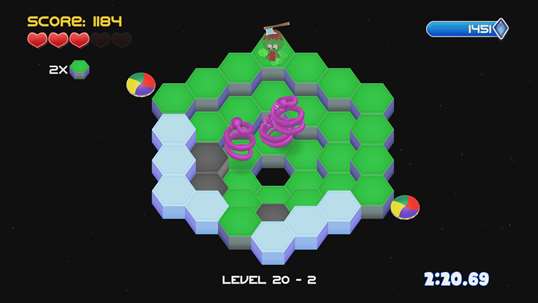 Q*bert REBOOTED: The XBOX One @!#?@! Edition screenshot 1