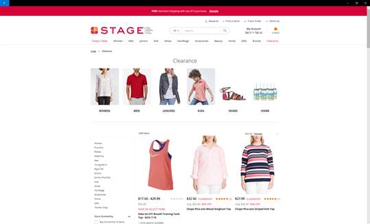 STAGE Stores screenshot 2