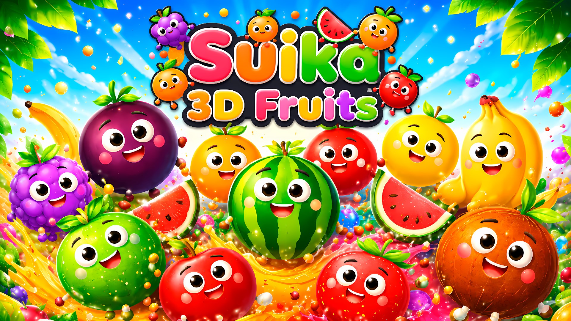 Suika 3D Fruits