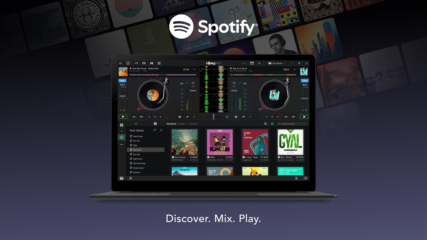 #2. djay Pro - DJ App & AI Mixer (Windows) 게시자: Algoriddim