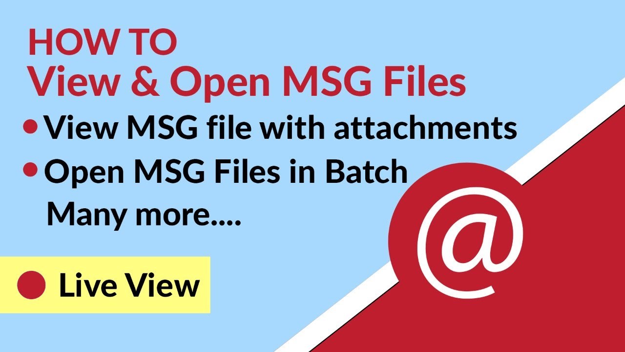 Snapshot 1 of MailsWare for MSG Viewer Tool