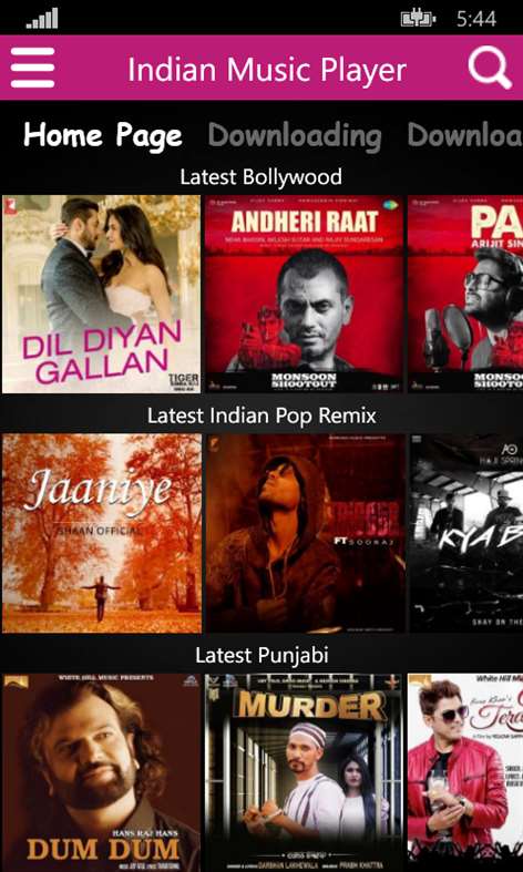 Indian Music Player Screenshots 1