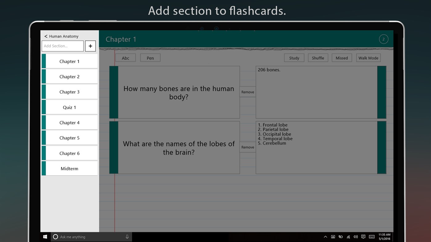 #2. My FlashCards (Windows) Door: ProjectDNA