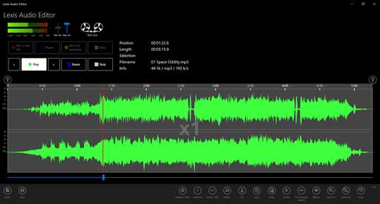 Lexis Audio Editor screenshot 3