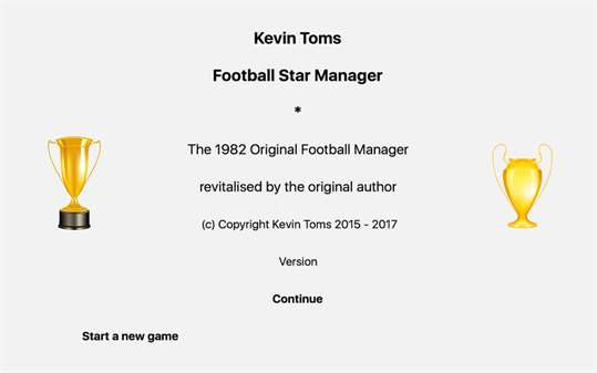 Kevin Toms Football Star Manager screenshot 5