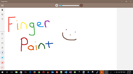 Finger Paint (Ape Apps) screenshot 1