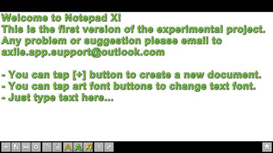 Notepad X screenshot 5