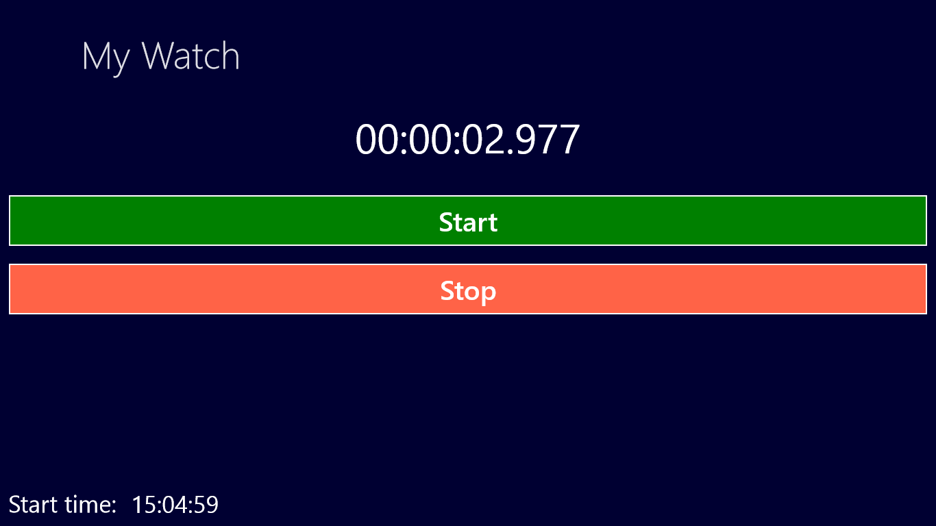 My Watch for Windows 10