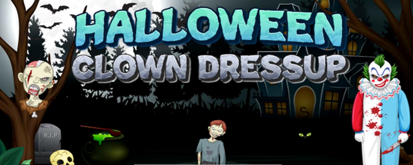 Halloween Clown Dressup Game marquee promo image