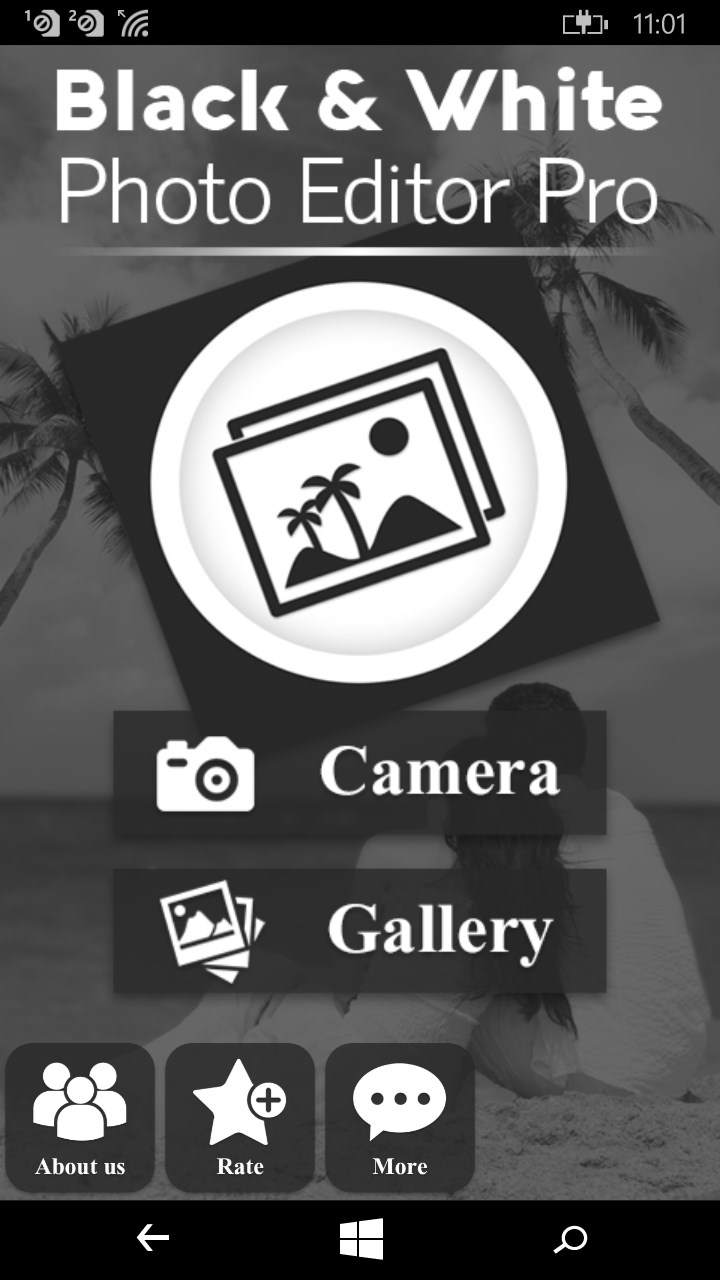 Black and White Photo Editor Pro for Windows 10
