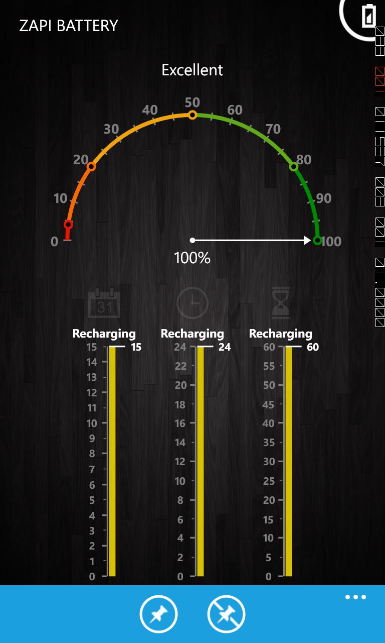 Screenshot 2 Zapi Battery windows