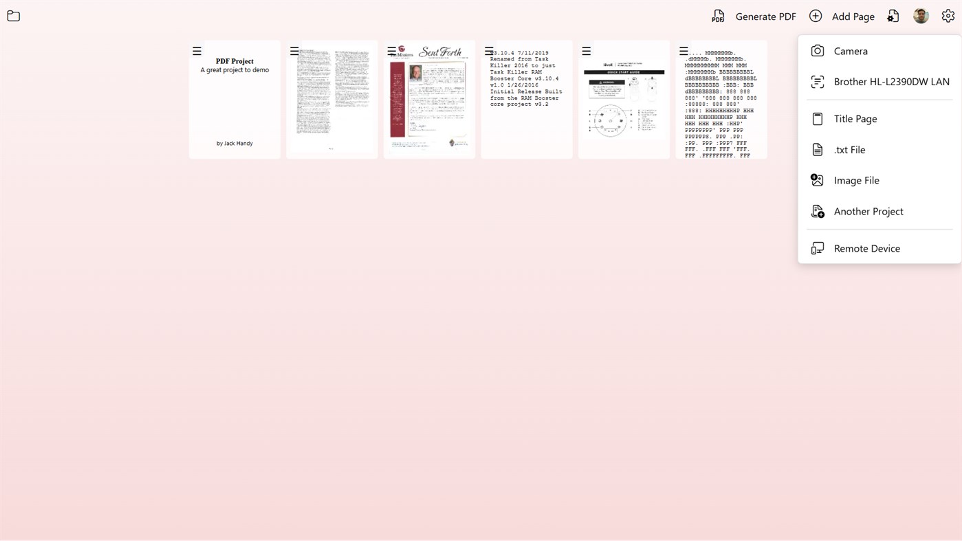 #2. PDF Document Scanner (Windows) 由: Ape Apps