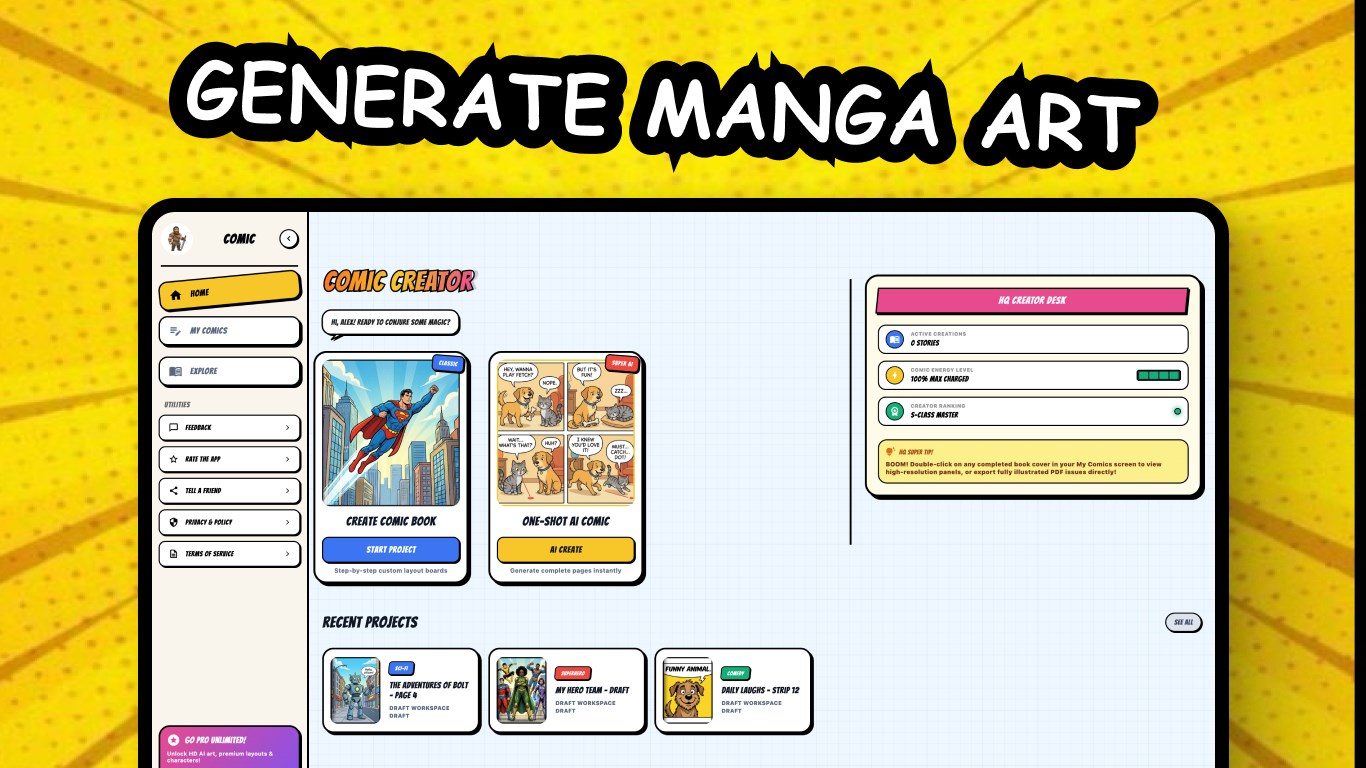 Any Comic Maker - Comic Kit screenshot