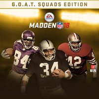 Madden NFL 18 Édition GOAT Squads