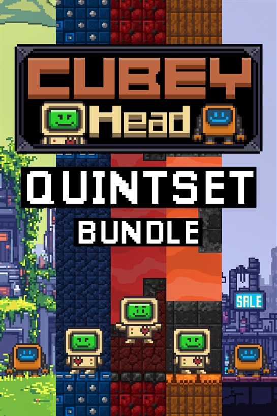 Box shot of Cubeyhead Quintset