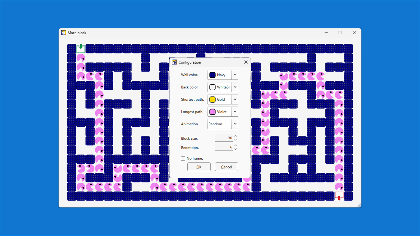 #2. 迷路ブロック (Windows) Podle: A.M.Soft