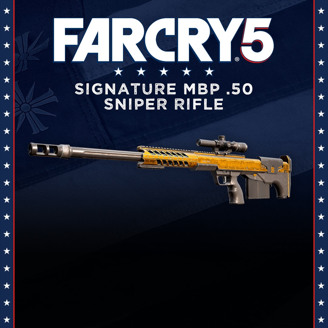 Far Cry 5 - уникальная снайперская винтовка MBP .50