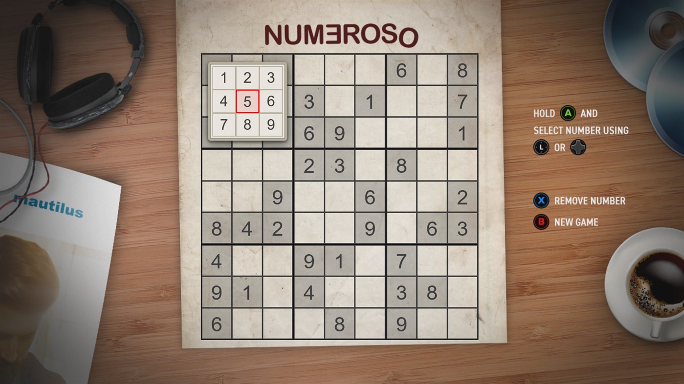 #3. Numeroso (Xbox) Podle: Mautilus s.r.o.