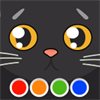 Coloring Book - Cats - funny painting book for boys and girls, adults and kids