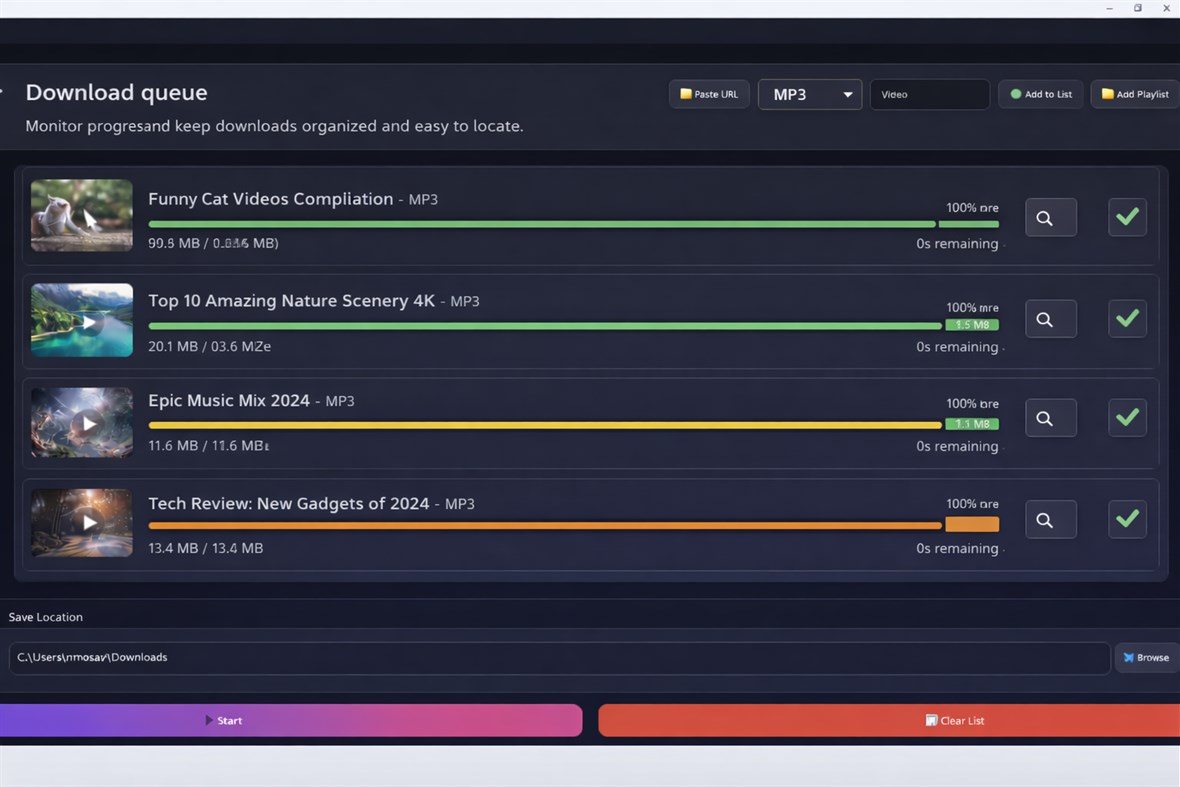 #7. Video Downloader Pro (Windows) By: aria vision