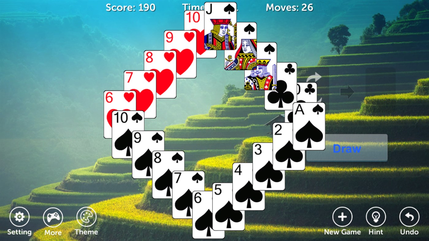 #4. Pyramid Solitaire - No Ads (Windows) 由: Klondike Solitaire Game