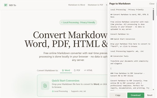 Markdown Converter | MD-To.com