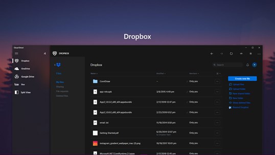 Cloud Drive! : OneDrive, Dropbox, Google Drive and more screenshot 2