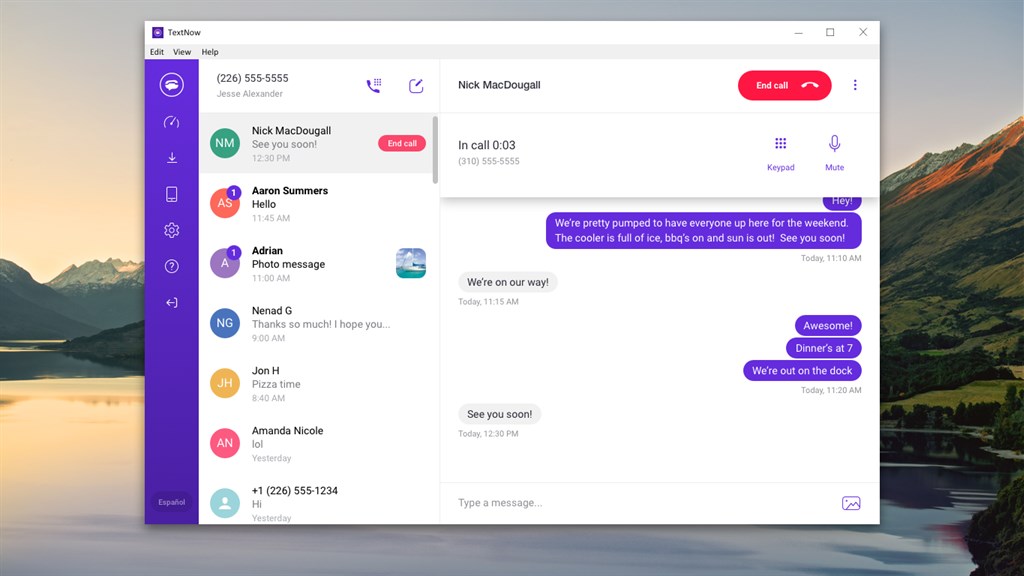 TextNow - Unlimited Texts + Calls_2