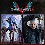 Devil May Cry 5 + Vergil Logo