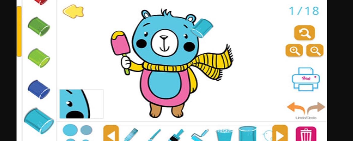 Coloring Animales Game marquee promo image