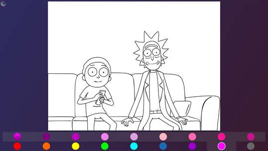 Rick and Morty Paint screenshot 3
