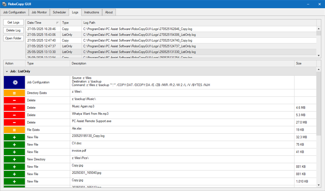 #3. RoboCopy GUI (Windows) 由: PC Assist Software