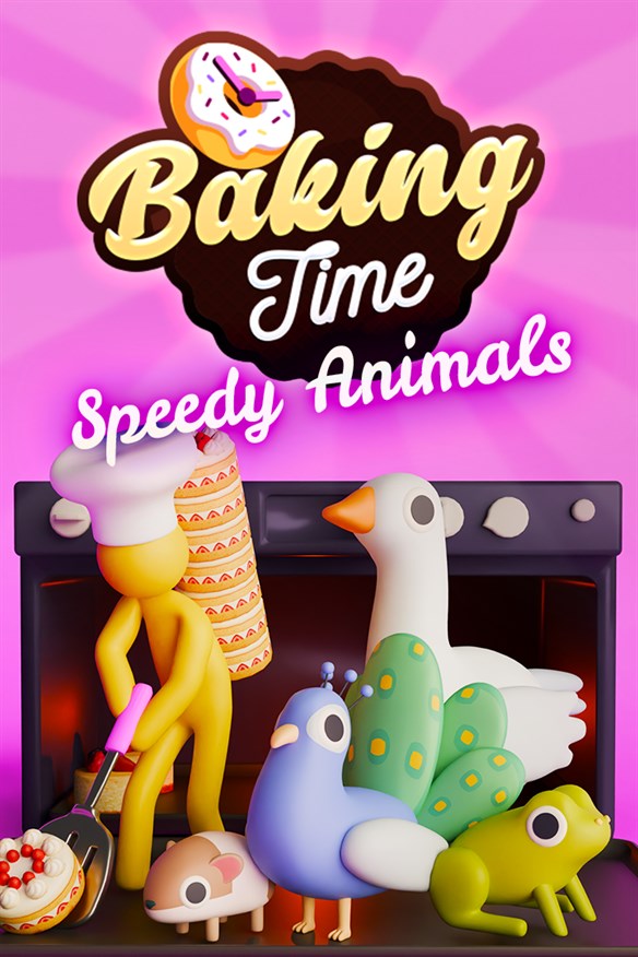 Baking Time: Speedy Animals Xbox Series X|S and Xbox One cover art