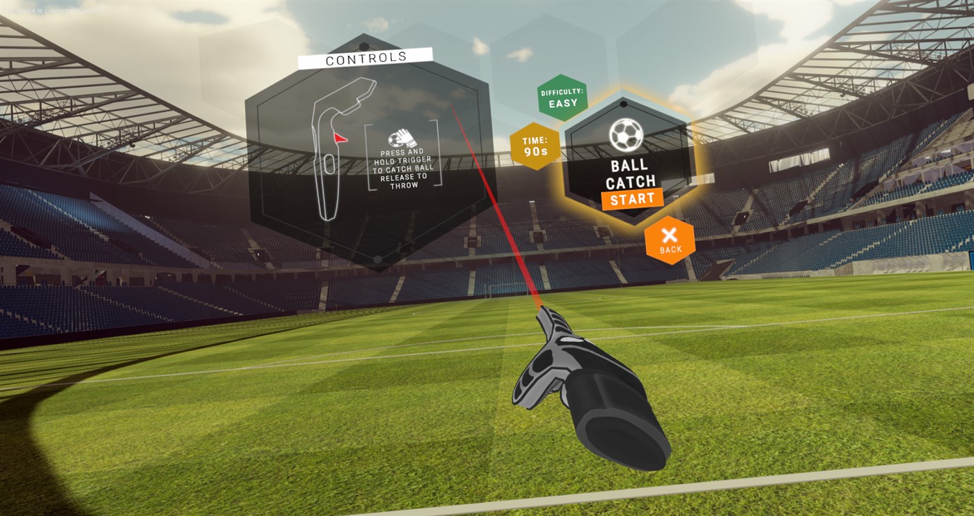 #5. Goalkeeper VR Challenge (Windows) De: SneakyBox