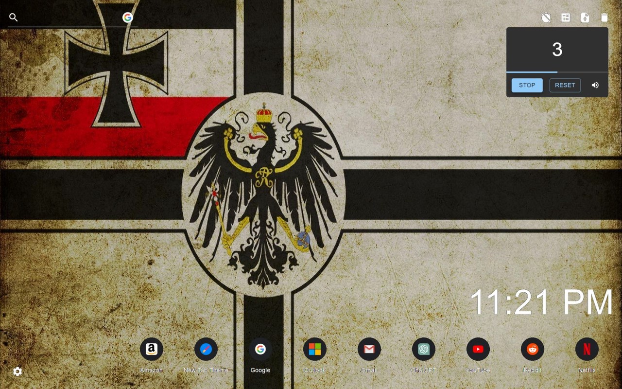 Germany Flag Wallpaper New Tab