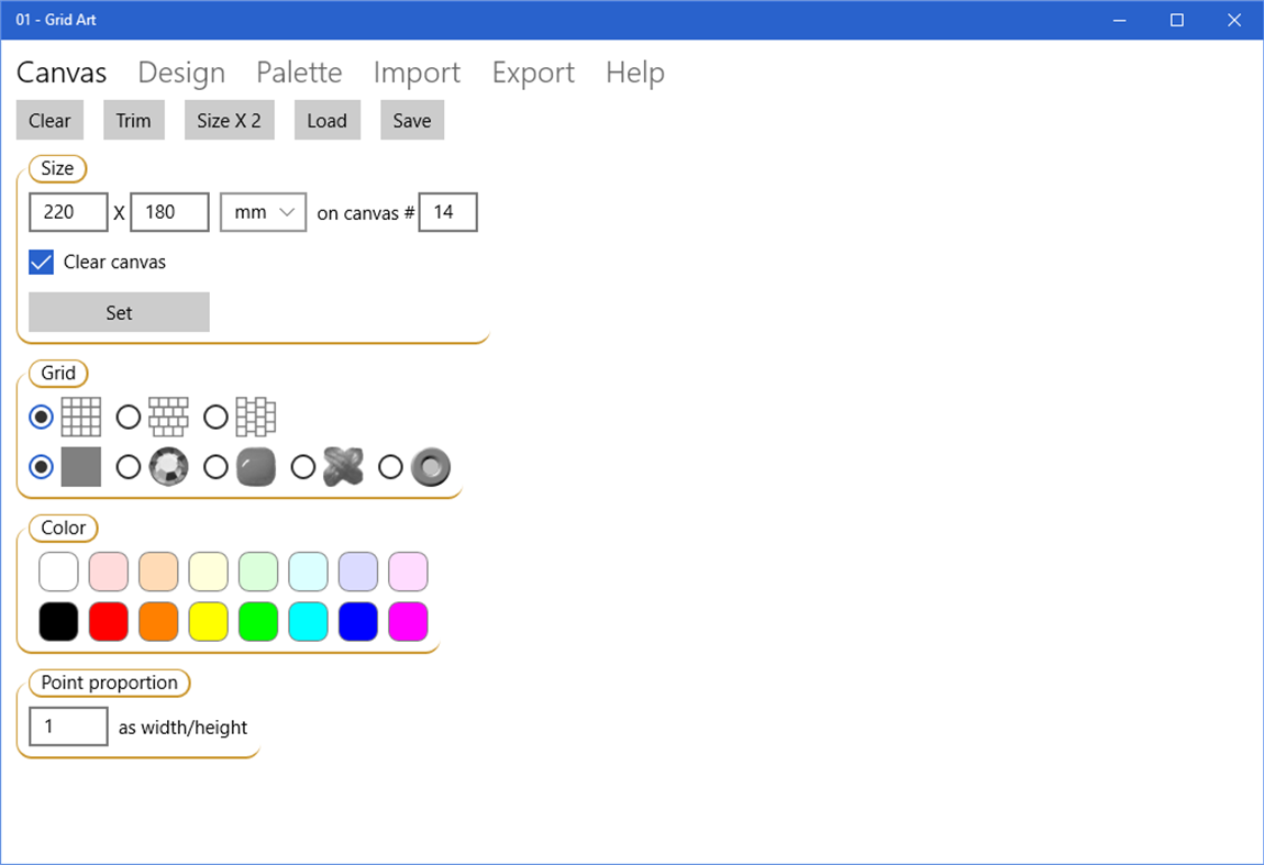 #1. Grid Art (Windows) Podle: Мистер Кибернетик