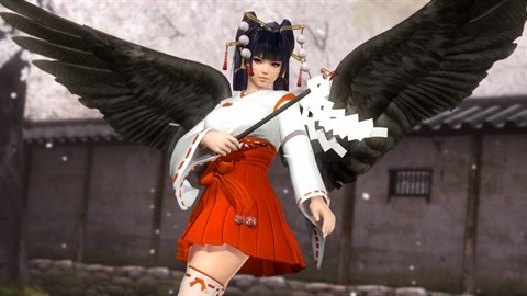 DOA5LR Shrine Maiden Costume - Nyotengu