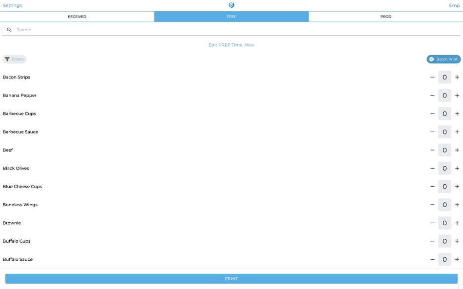 PrepWizard Labeling (Windows) Podle: PrepWizard LLC
