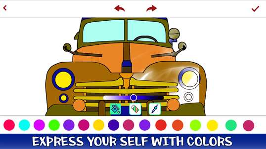 Cars Coloring Book - Adult Coloring Book Pages screenshot 3