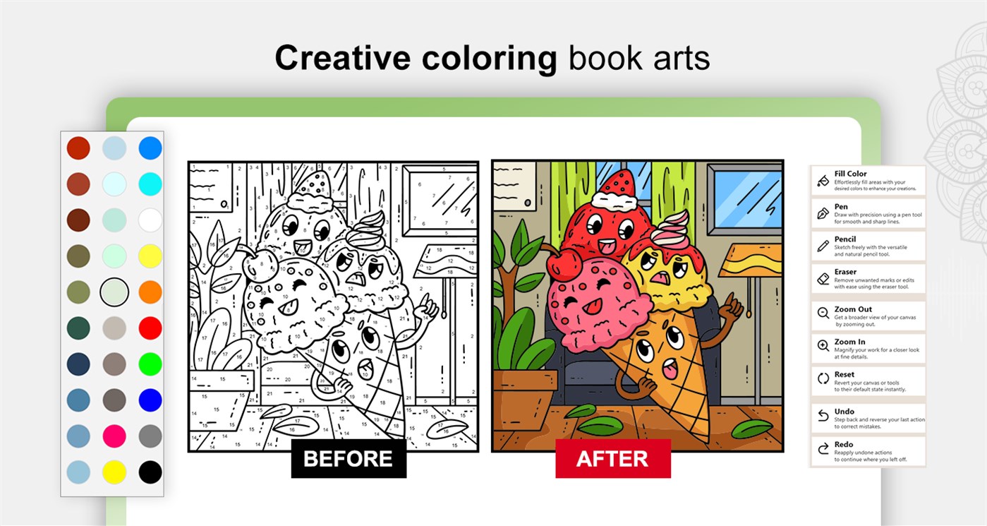 #2. Coloring Book for Recreation (Windows) By: White Peacock