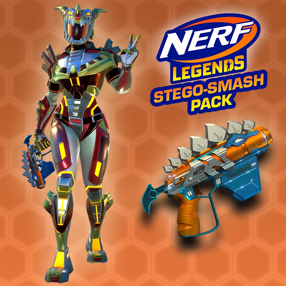 NERF Legends - Stego-Smash Pack cover art (full size)