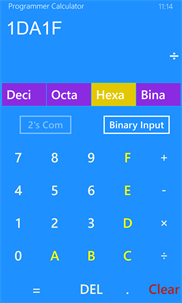 Programmer Calc screenshot 5